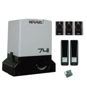 FAAC Zestaw automat do bramy przesuwnej o wadze 900 kg DELTA 3 – 741