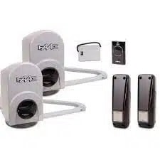 FAAC Zestaw automat do bramy dwuskrzydłowej startowy ENERGY 24 V - 391